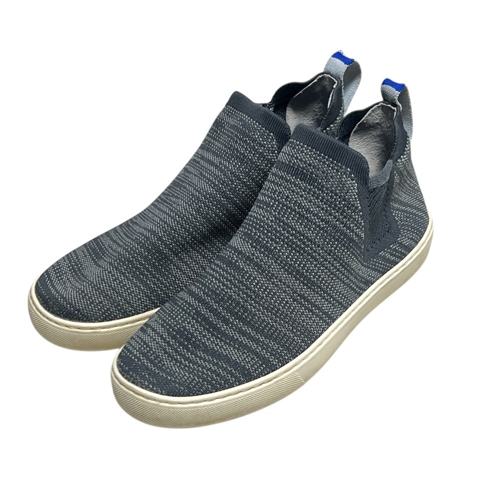 ROTHY'S The Chelsea Knitted Ankle Sneaker Boots "Graphite Melange"